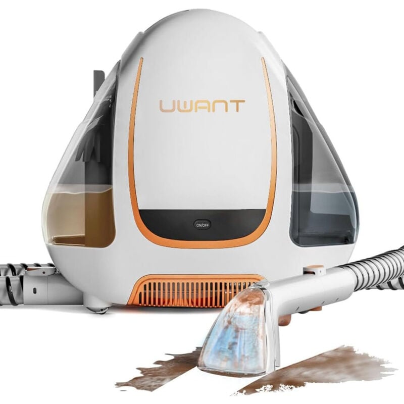 Uwant - Aspirateur eau et poussière, appareil de nettoyage de tapis avec une forte puissance d'aspiration 12000Pa, 70dB 450W, pour canapé, tapis,