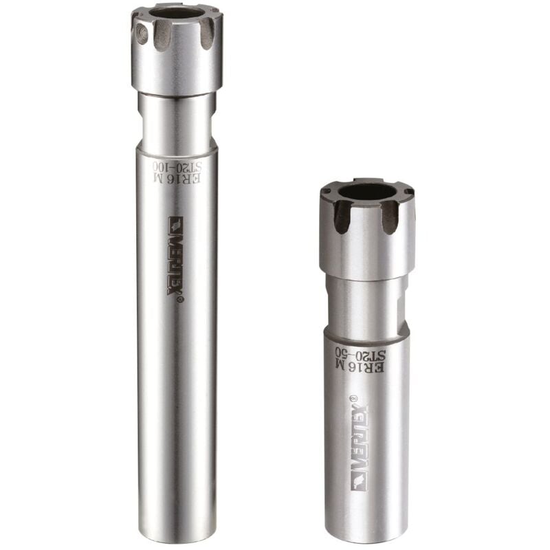 Vertex - Mandrins à pinces mini ER20 20X100 mm V-557