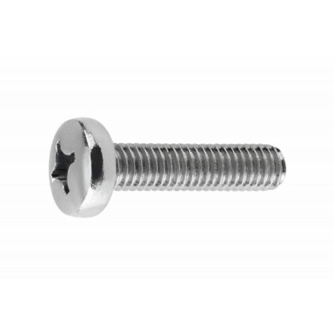 V 7985 - TOR. C/ALOMADA DIN 7985. ZINC 04X008 ( 8 u.)