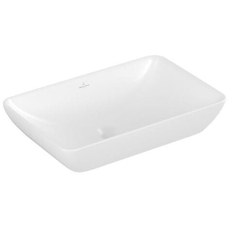 V+B Halbeinbau-Aufsatz-WT Venticello o HL m ÜL 550x360mm sto wh ceramicplus