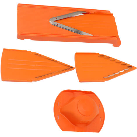 V Blade Mandoline Cutter Manual Vegetable Cutter Vegetable Cooking Tool with Stainless Steel Blade Hand Guard