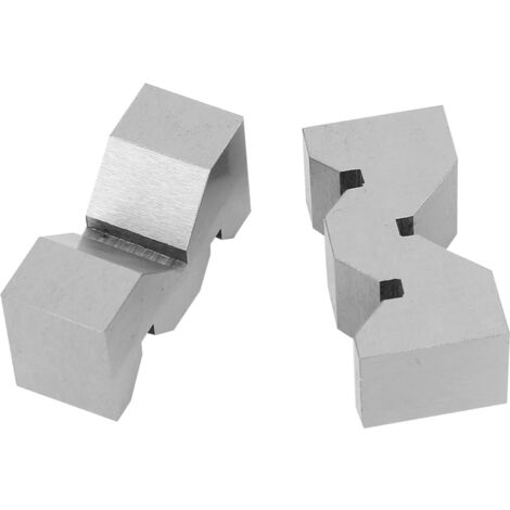 V-Blöcke-Set, V-Blöcke, Maschinisten-Set, V-Blöcke, 2 Stück, Hochpräziser Karbonstahl, M-Typ, V-Block, 50 Mm, für Plattformmessung