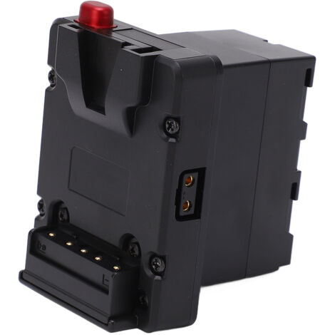 V-Mount-auf-NPF-Adapter NP-F970 F960, Kamera-Akku-Stromwandler, Ladegerät-Splitter