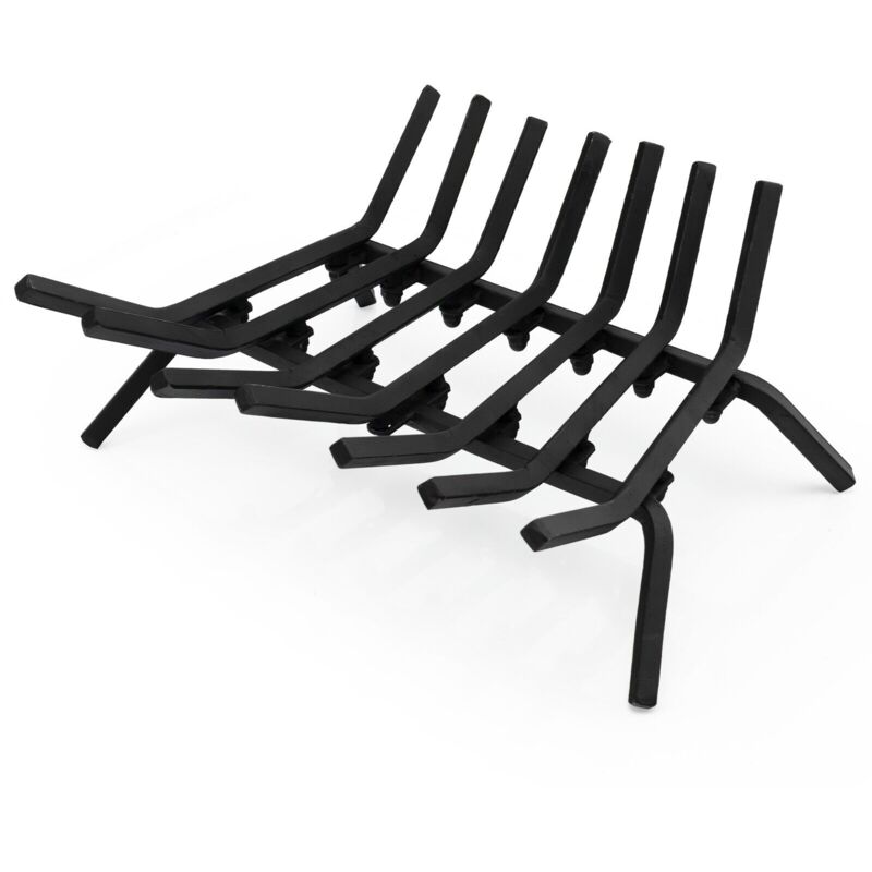 Image of Costway - v Shape Fireplace Grate&hellip;