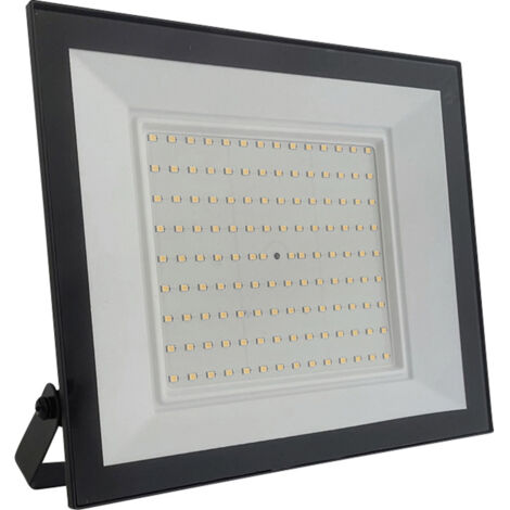 V-TAC 100W Slim E-Series SMD LED-Flutlicht mit integriertem Treiber, Warmweiß 3000K, IP65 – Artikelnummer 23992