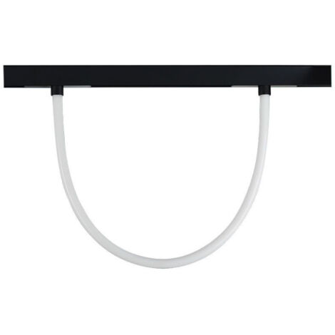 V-TAC 11W Flexible LED-Schienenleuchte, Schwarz, Dimmbar, Naturweiß