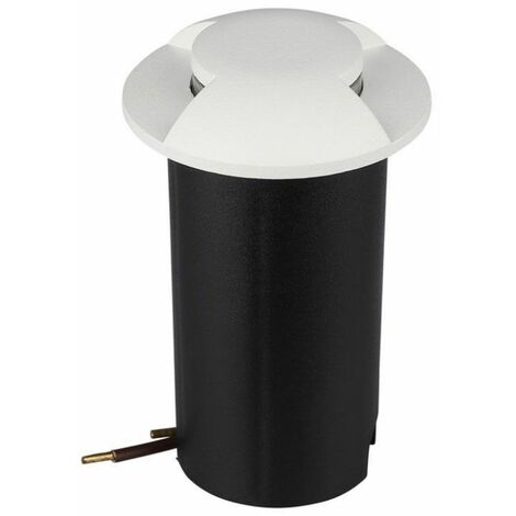 V-TAC 1W LED-Einbau-Stufenleuchte, Doppelstrahl, 12V, Kaltweiß, IP67