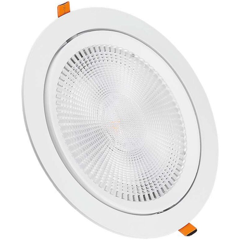 Down Light led ajustable - Samsung - IP20 - Blanc - 20W - 1830 Lumens - 4000K