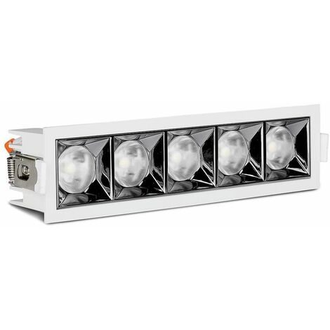 V-TAC 20W (54W) Samsung Chip LED-Einbaustrahler UGR19 12° 5700K CRI90
