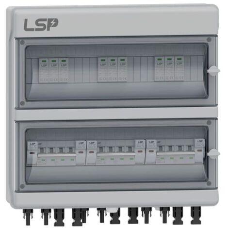 V-TAC 3-String DC-Feldpanel 3 MPPT 1000 VDC 16 A mit IP65-Steuereinheit 18 LSP-Module