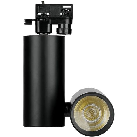 V-TAC 30W LED Schienenleuchte Schwarz Kaltweiß CRI95