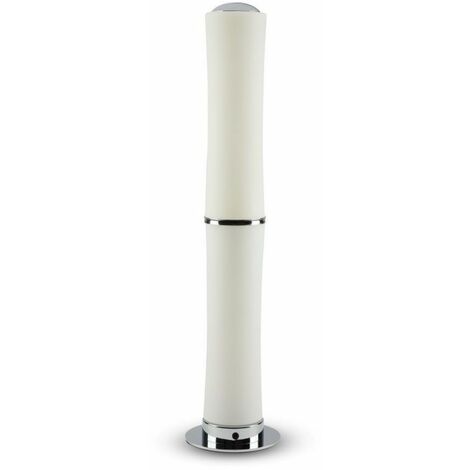 V-TAC 32W Touch LED Stehleuchte mit Netzteil, Weiß, H: 90cm, Warmweiß, Dimmbar