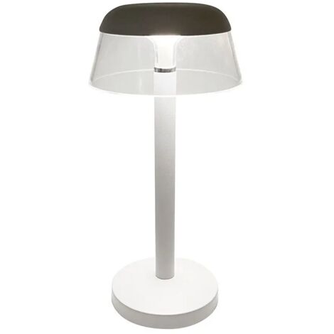V-TAC 3W wiederaufladbare LED-Tischlampe, Touch-dimmbar, CCT 3-in-1, Weiß