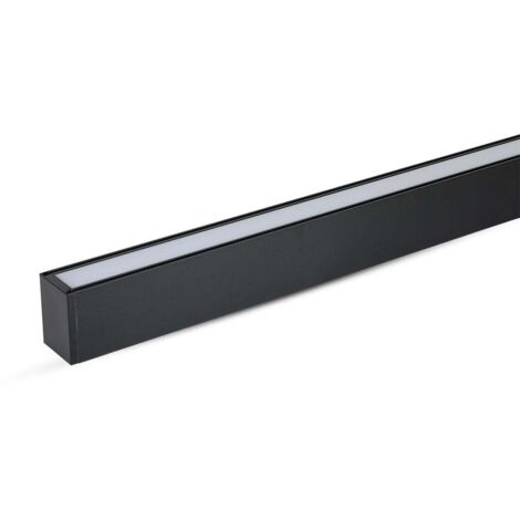V-TAC 40W Linear LED Deckenleuchte mit Samsung Chip, Schwarz, Kaltweiß