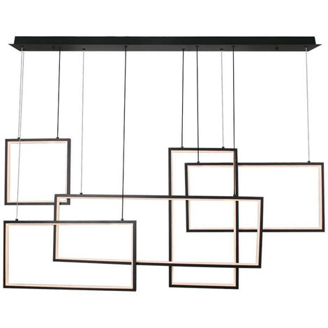 V-TAC 45W LED Kronleuchter 1205060cm Modernes Design Dimmbar Warmweiß