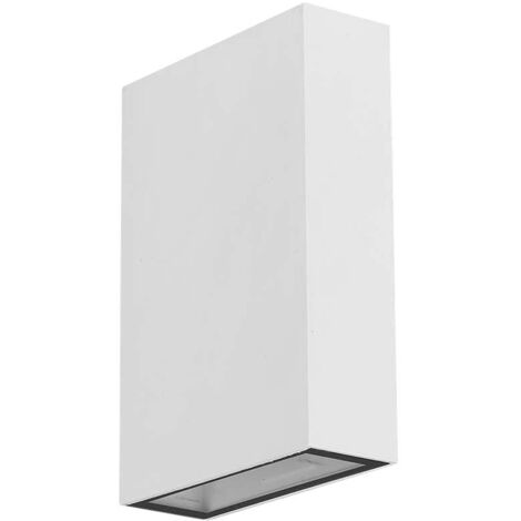 V-TAC 4W rechteckige LED-Wandleuchte, Weiß, Kaltweiß, IP65