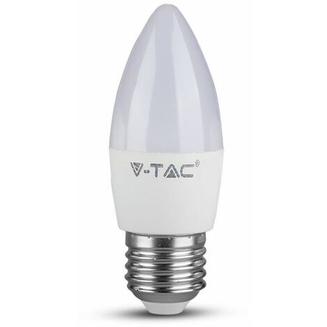 V-TAC 5,5 W E27 LED-Kerzenlampe, Warmweiß