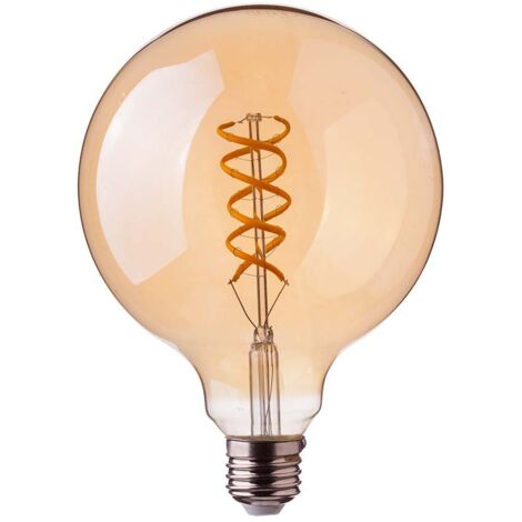 V-TAC 5W E27 LED-Glühbirne G95 Filament Bernstein Warmweiß