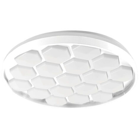 V-TAC 60W Runde LED Deckenleuchte Fernbedienung CCT 3in1 Weiß D490mm Dimmbar