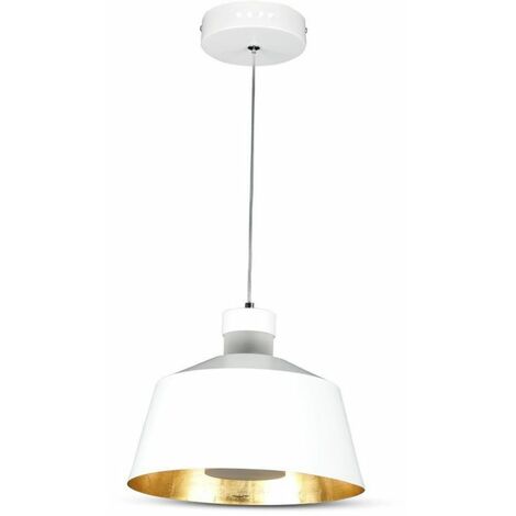 V-TAC 7W LED Metallbecher Kronleuchter Weiß Warmweiß