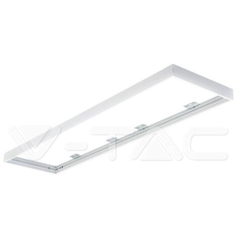 V-TAC 8158 Supporto di Montaggio per Pannelli LED 120x30cm Colore Bianco