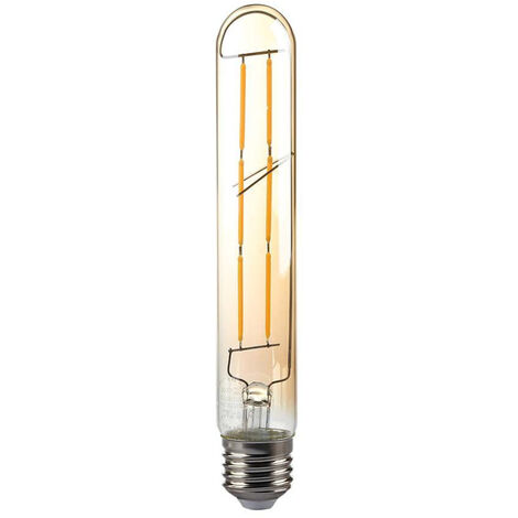 V-TAC Ampoule LED - Ambre - T30 - Support E27 - IP20 - 6W - 600 Lumens - 2200K