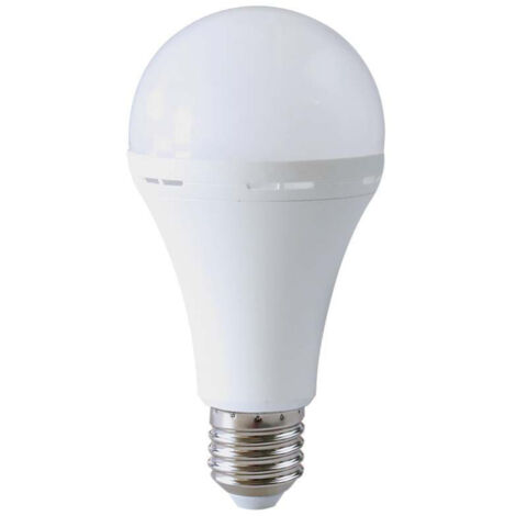 V-TAC Ampoule LED GLS -  Support E27 - Urgence - IP20 - Blanc - 15W - 1200 Lumens - 4000K