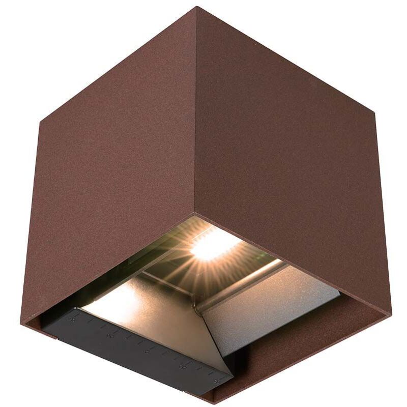 V-TAC VT-11109-C 11889 Applique solaire extérieure avec détecteur de mouvement LED 9 W marron