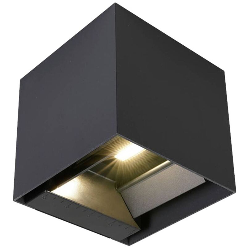 VT-11109-B 11885 Applique solaire extérieure avec détecteur de mouvement led 9 w noir - V-tac