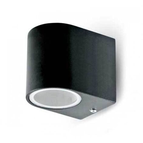 V-tac applique mono 1xgu10 nero ip44 7508