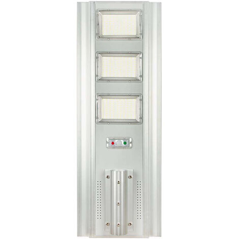 V-TAC Armatura Stradale LED SMD 300W, Pannello Solare 40W, Telecomando, Bianco Freddo IP65