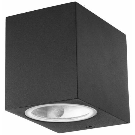 V-tac aussenwandleuchte gu10 schwarz 7510