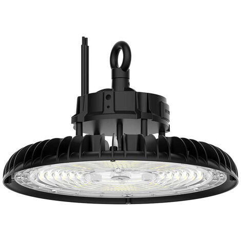 V-TAC Campana LED SMD Industriale 200W 160LM/W UFO Colore Nero 120° 3in1 IP65