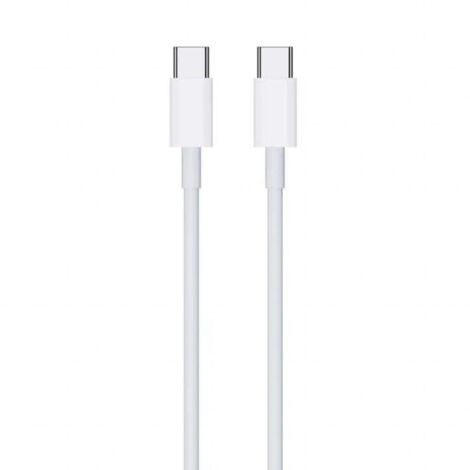 V-TAC Cavo Doppio USB Tipo-C 1m Ricarica Rapida 3.1A 60W Colore Bianco