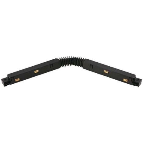 V-TAC Connettore Flessibile per Binario Magnetico Colore Nero