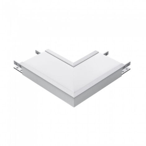 V-TAC Connettore LED Chip Samsung a Incasso Lineare a L 8W Colore Argento Bianco Naturale