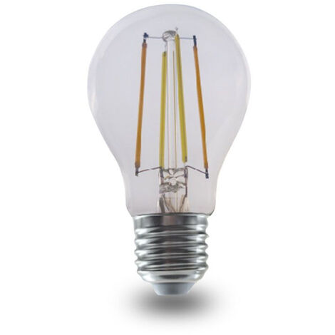 V-TAC E27 7W A60 LED-Glühbirne Filament Google Alexa Smart 3in1 dimmbar