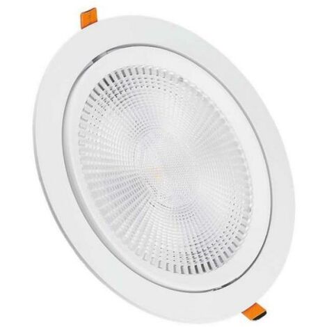V-tac einstellbarer led-einbaustrahler 30w 4000k weiß vt-2-30 - 21846