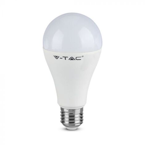 V-TAC EVOLUTION VT-2315 LAMPADINA LED E27 15W BULB A65 2400 LUMEN - SKU 2812 / 2813 / 2814 - Colore Luce: Bianco Caldo