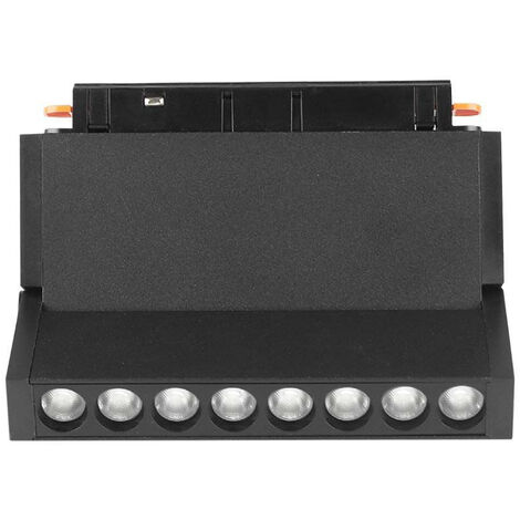 V-TAC Faretto LED Binario Magnetico 10W 48V Nero Compatibile Google/Alexa 3in1