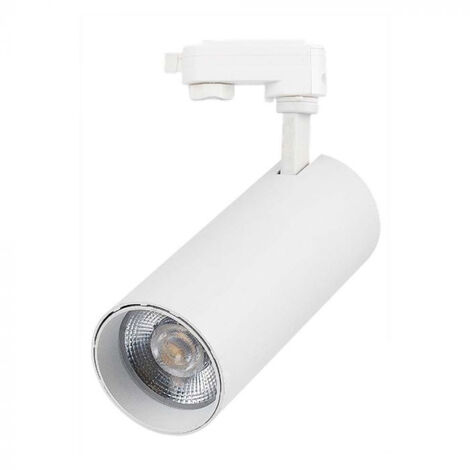 V-TAC Faretto LED COB 40W Trifase Bianco 35° CRI90 CCT 3in1