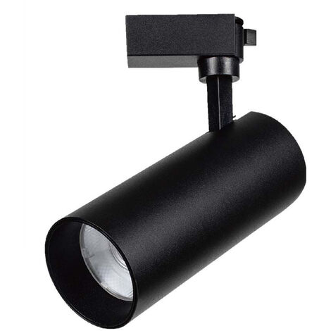 V-TAC Faretto LED da Binario Chip Samsung 35W Colore Nero Bianco Naturale