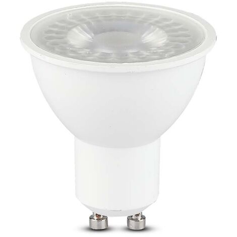 V-TAC Faretto LED GU10 lampadina 7,5W Chip CREE luce naturale 4000K 110° – SKU 218736