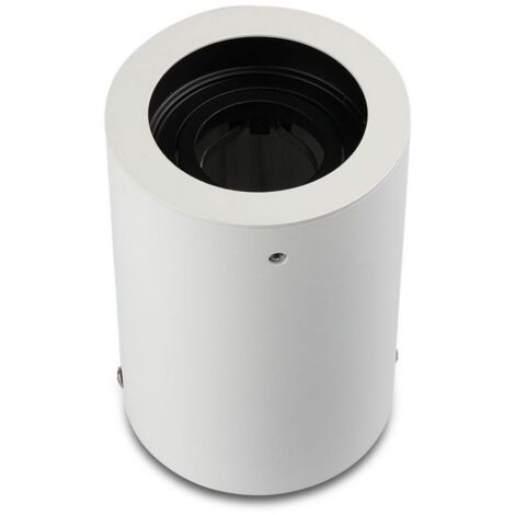 V-tac faretto tondo bianco in alluminio 50w attacco gu10 3627