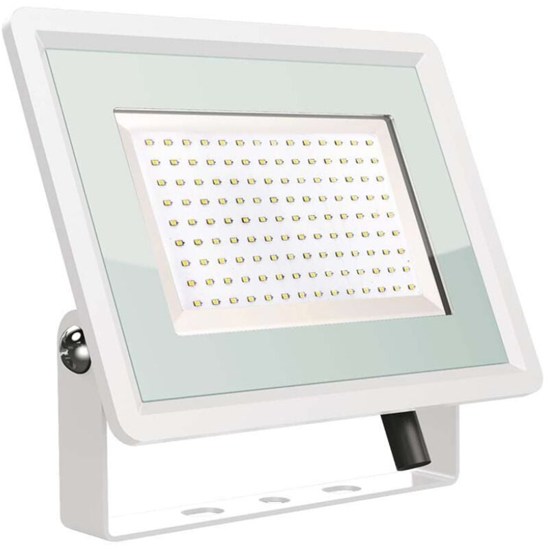 Image of Faro faretto esterno led smd 200W ultra slim IP65 luce fredda 6736