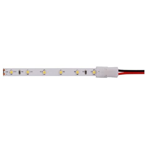 V-TAC Flexibler LED-Streifen-Anschluss, 10 mm, Schnellanschluss-Clip, 2-polige Lötkabel
