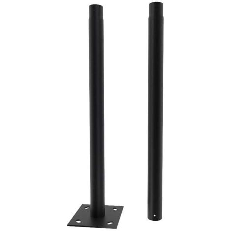 V-TAC Gartenmast, 3 m Höhe, Durchmesser 70–75, IP65, Farbe Schwarz