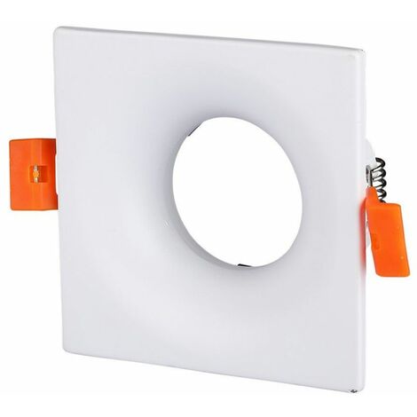 V-TAC GU10 Quadratischer LED-Einbaustrahler Weiß