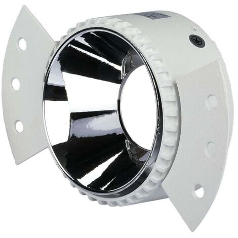 V-TAC GU10 Runder LED-Einbaustrahler Weiß und verchromt