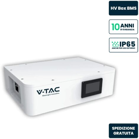 V-TAC HV Box BMS für stapelbare Hochspannungsspeicherbatterien SKU 12002